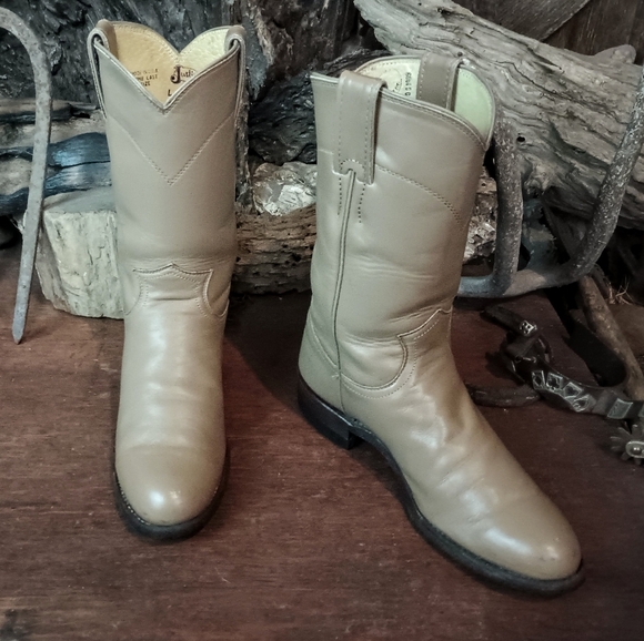Justin vintage roper boots 5B - Picture 2 of 12